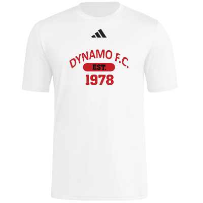 SS Pregame Tee - White/Black Image