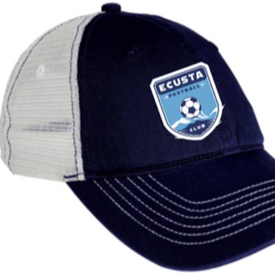 Mesh Back Cap Navy/White Image