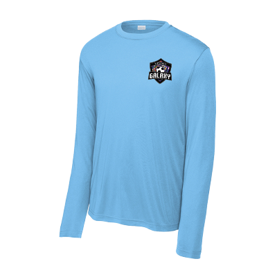 Sport-Tek Long Sleeve Posi Charge Tee - Carolina Blue Image