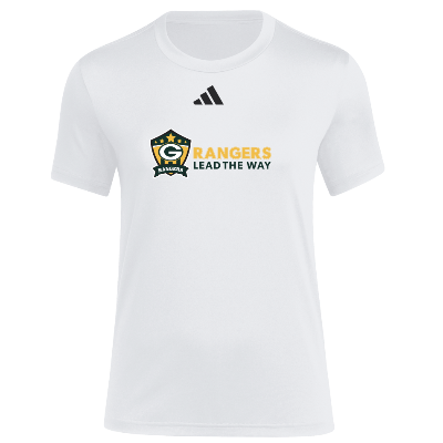 SS Pregame Tee - White/Black Image (40149)