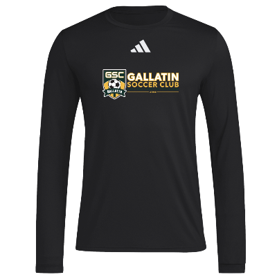 LS Pregame Tee - Black/White Image