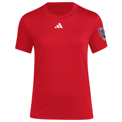 S/S Pregame Tee - Red/White Image (40423)