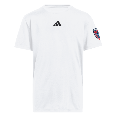 SS Pregame Tee - White/Black Image