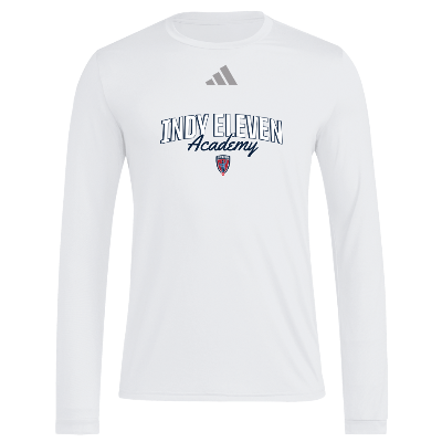 L/S Pregame Tee - White Image