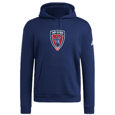 Adidas Fleece Hoodie - Navy Image