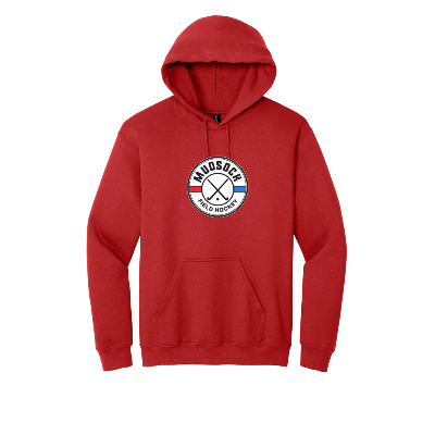 Heavy Blend Hooded Sweatshirt - Red Image