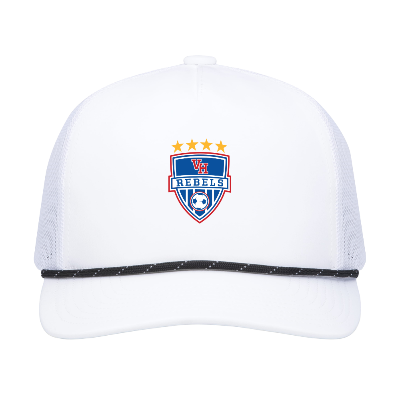 Trucker Hat - White/Black Image