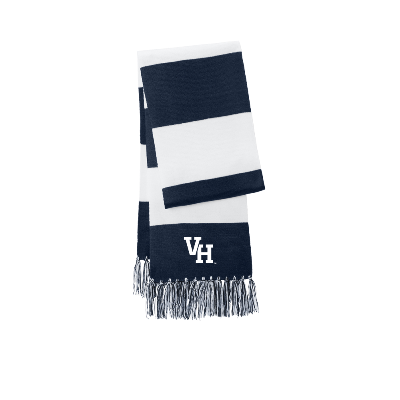 Spectator Scarf - Navy/White Image
