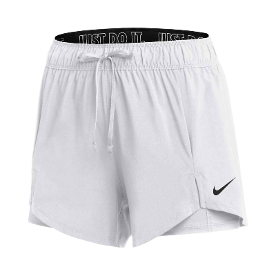 Women's Flex Woven Training Short - White Image