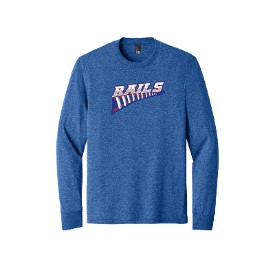 Men's Perfect Tri L/S Tee - Royal Frost Image