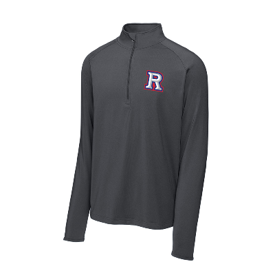 Sport-Wick Stretch 1/2 Zip Pullover - Charcoal Grey Image