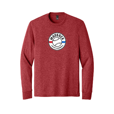 Men's Perfect Tri L/S Tee - Red Frost Image