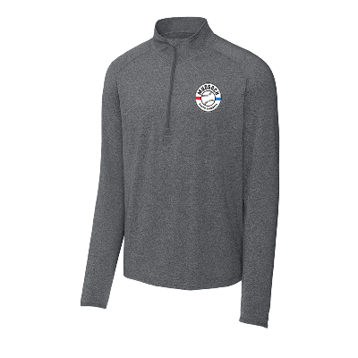 Sport-Wick Stretch 1/2 Zip Pullover - Charcoal Grey Heather Image