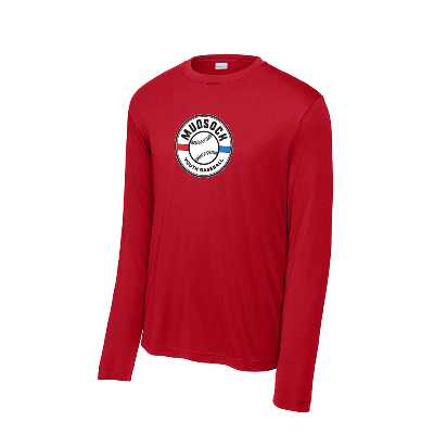 P&C L/S Performance Tee Deep Red Image