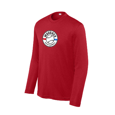 P&C L/S Performance Tee Deep Red Image (41290)