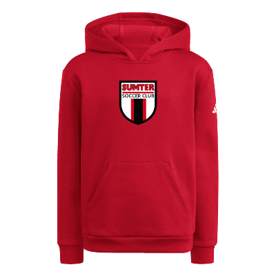 Adidas Fleece Hoodie - Pwr Red Image