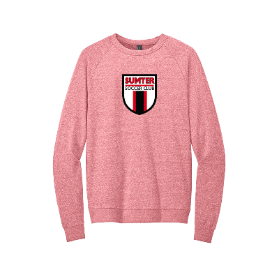 Fleece Crewneck Sweatshirt - Red Frost Image