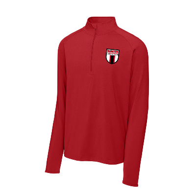Sport-Wick Stretch 1/4 Zip Pullover - Deep Red Image