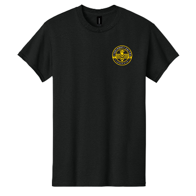 Heavy Cotton T-Shirt - Black Image