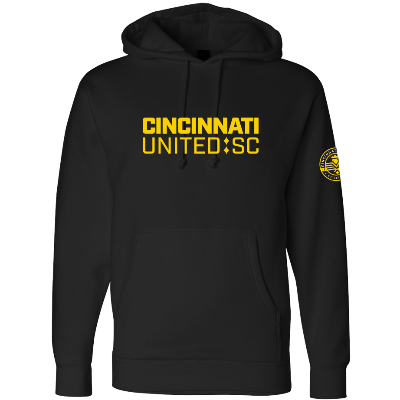 Heavyweight Hooded Sweatshirt - Black Image