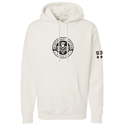 Heavyweight Hooded Sweatshirt - Bone Image