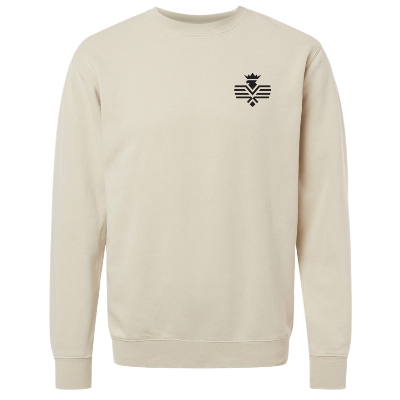Midweight Crewneck Sweatshirt - Pigment Ivory Image