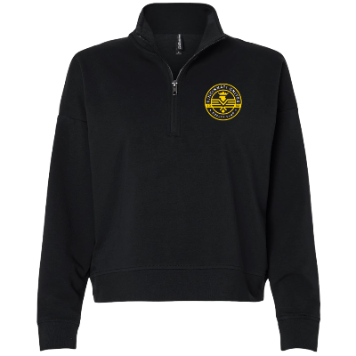 Perform 1/4 Zip PO - Black Image (42828)