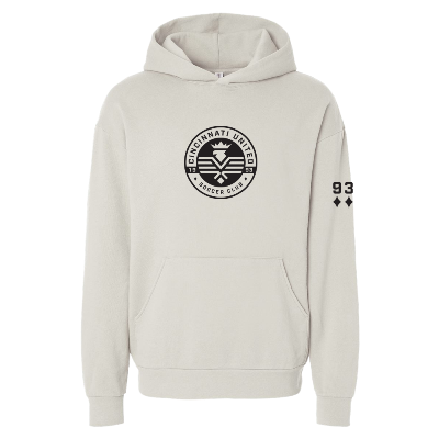 Midweight Hooded Sweatshirt - Ivory Image