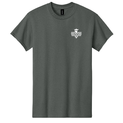 Heavy Cotton T-Shirt - Charcoal Image