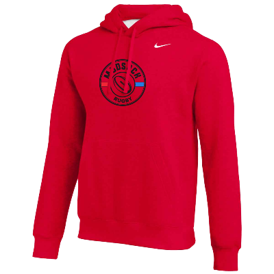 Club Fleece Hoodie Red Image