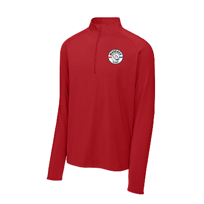 Sport-Wick Stretch 1/2 Zip Pullover - Deep Red Image