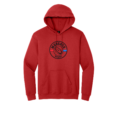 Heavy Blend Hooded Sweatshirt - Red Image