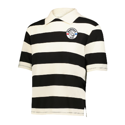 RUGBY CROP POLO WHT/VNTG BLK Image