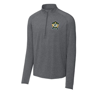 Sport-Wick Stretch 1/4 Zip Pullover - Charcoal Grey Image