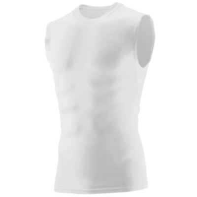 Comp Sleeveless Tee - White Image