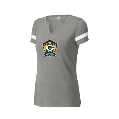 Halftime Notch Neck Tee - Vintage Heather Image