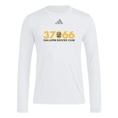 L/S Pregame Tee - White Image