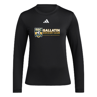 LS Pregame Tee - Black/White Image (43504)