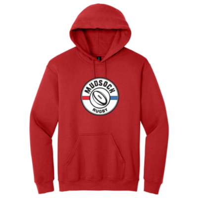 Heavy Blend Hooded Sweatshirt - Red Image