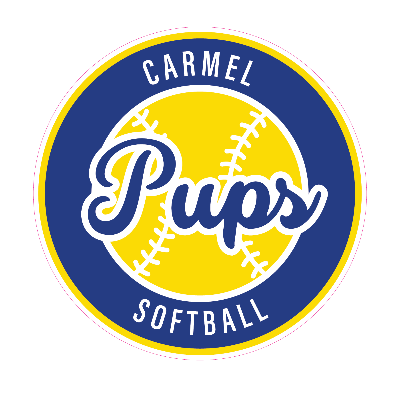 Carmel Softball Car Magnet Image