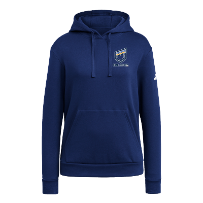 Fleece Hoodie - Navy/White Image (44899)