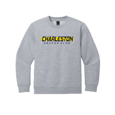 VIT Fleece Crew - Light Heather Grey Image