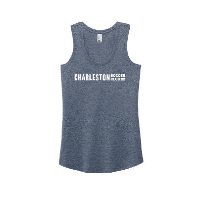 Women's Perfect Tri Racerback Tank - Navy Frost Image