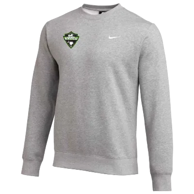 Club Fleece Crew Dark Grey Heather Image
