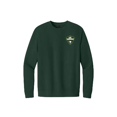 VIT Fleece Crew - Forest Green Image