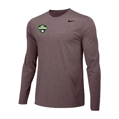 TM R Legend LS Tee - Carbon Heather Image