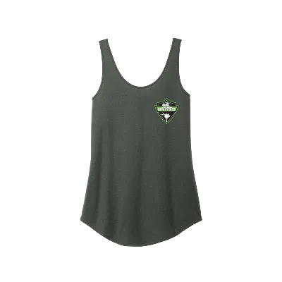 Perfect Tri Relaxed Tank- Deepest Grey Image