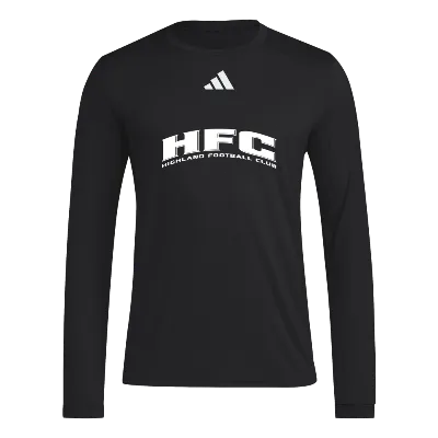 LS Pregame Tee - Black/White Image