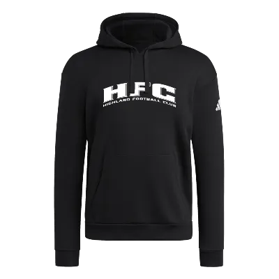 Adidas Fleece Hoodie - Black Image
