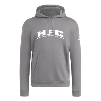Adidas Fleece Hoodie - Dark Grey Image